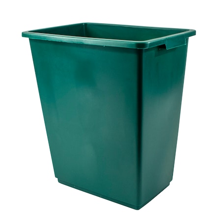 Hapco-Elmar 28 qt. Rectangular Trash Can R4030GRN
